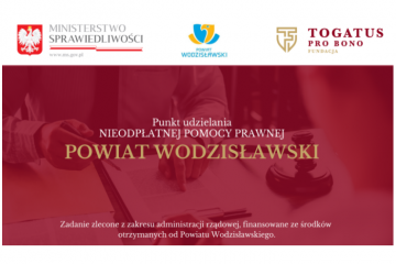 Punkt nieodpłatnej pomocy prawnej w Powiecie Wodzisławskim